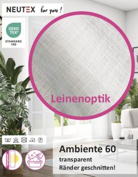 Leinenoptik Neutex Flächenvorhang